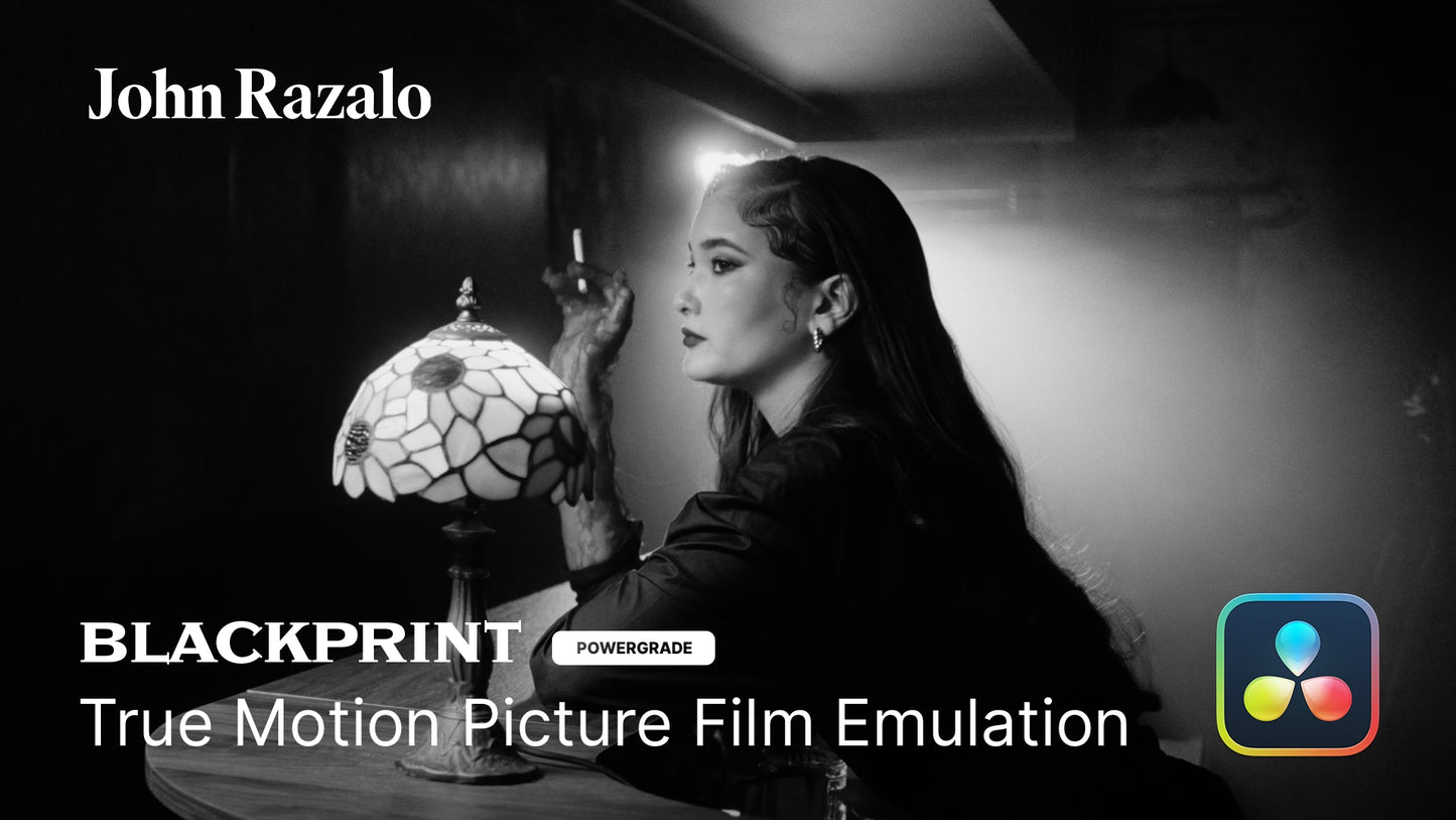 BlackPrint Film Emulation PowerGrade (COLOR SCIENCE 3.5)