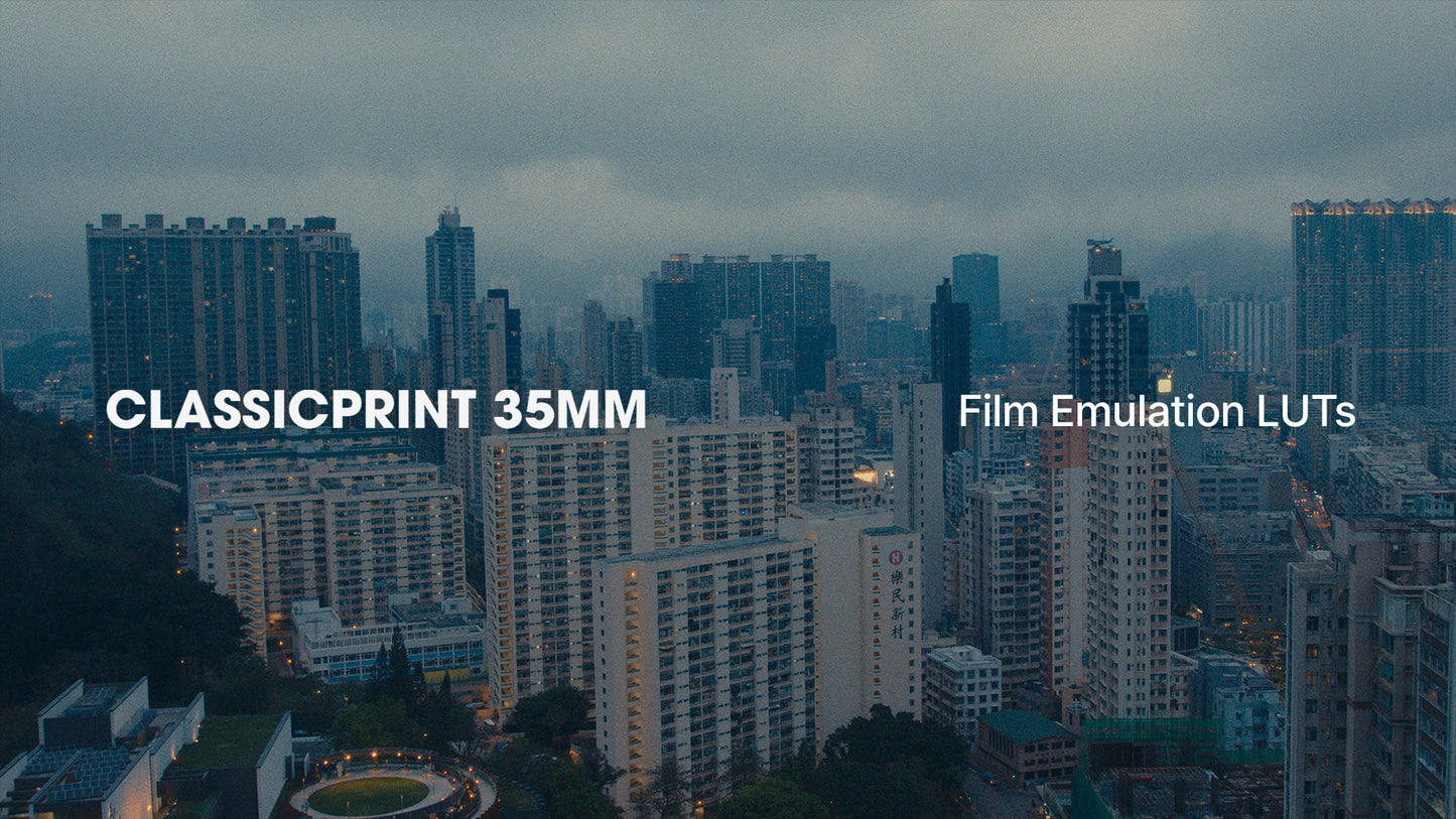 ClassicPrint™ Film Emulation LUTs (COLOR SCIENCE 3.5)