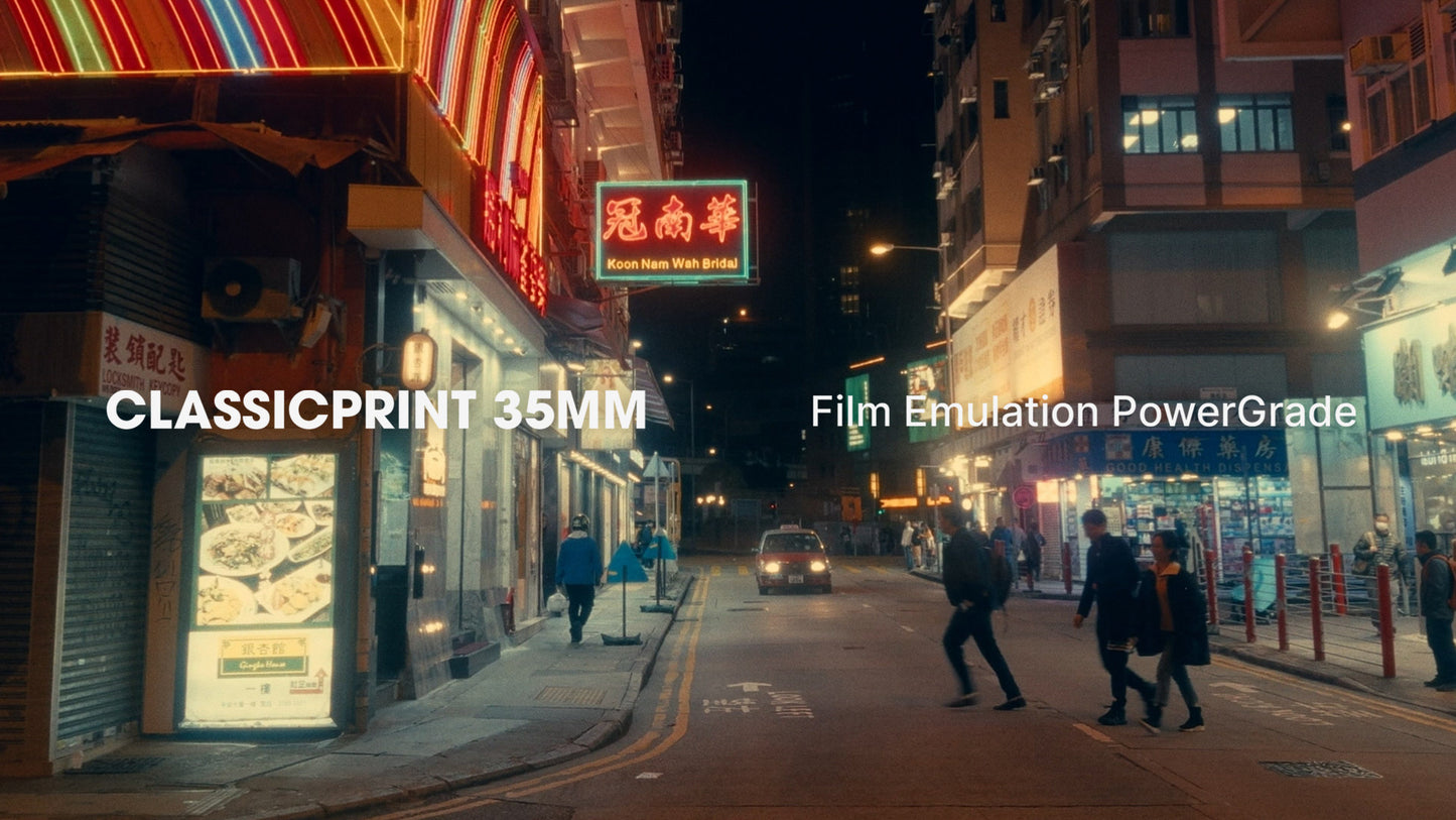 ClassicPrint™ Film Emulation PowerGrade (COLOR SCIENCE 3.5)