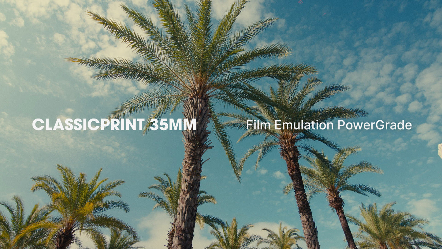 ClassicPrint™ Film Emulation PowerGrade (COLOR SCIENCE 3.5)