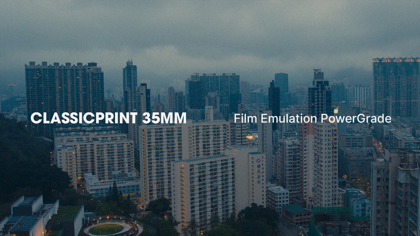 ClassicPrint™ Film Emulation PowerGrade (COLOR SCIENCE 3.5)