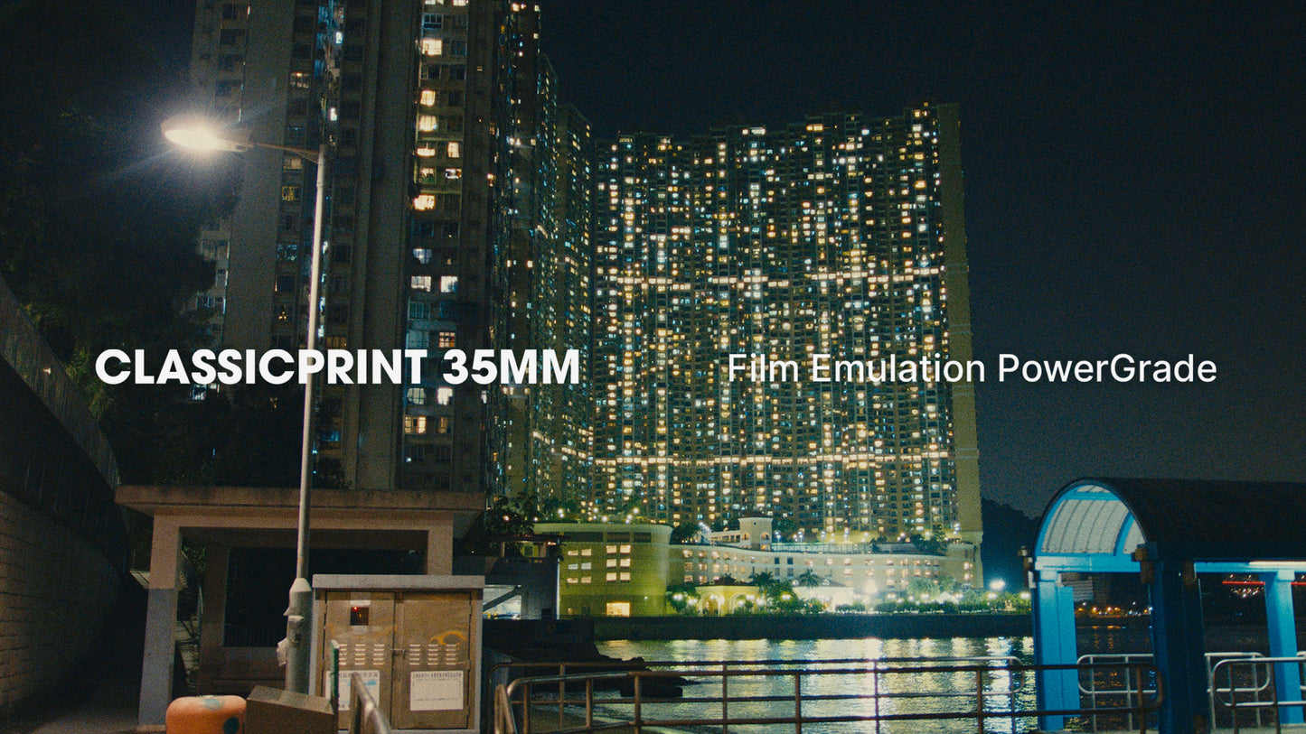 ClassicPrint™ Film Emulation PowerGrade (COLOR SCIENCE 3.5)